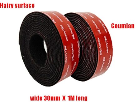 1/M Mair F Sterke Zelfklevende Klittenbandsluiting Tape Nylon Sticker Velcrotape Lijm Auto Interieur kan Gebruikt Worden Voor Diy 1 30mm x 1m