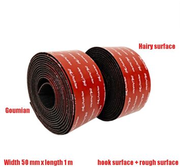 1/M Mair F Sterke Zelfklevende Klittenbandsluiting Tape Nylon Sticker Velcrotape Lijm Auto Interieur kan Gebruikt Worden Voor Diy 1 50mm x 1m