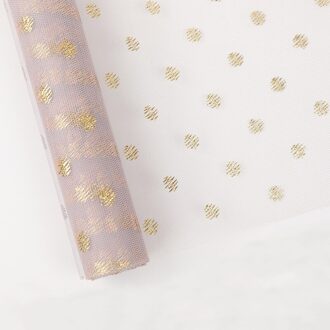 1 M/Roll Wassen Goud Golf Punt Kant Mesh Bloem Cadeaupapier Diy Plakboek Craft Papier Bloemisten Levert Decoratieve materiaal 50 Cm paars