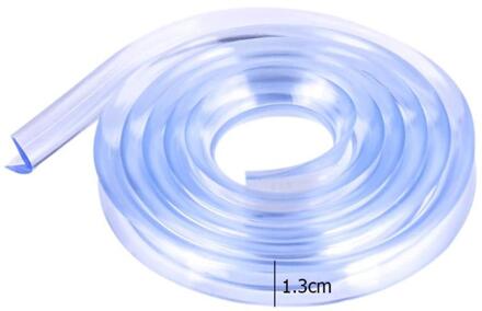 1 M Veiligheid Baby Tafel Desk Edge Corner Bescherming Strip Baby Collision Proof Edge Guards Zachte Transparante Waterontharder Bumper