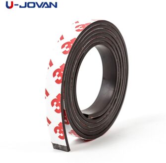 1 Meter 10*2 Mm Zelfklevende Flexibele Magnetische Strip 3M Rubber Magneet Tape Breedte 10Mm Dikte 2 Mm