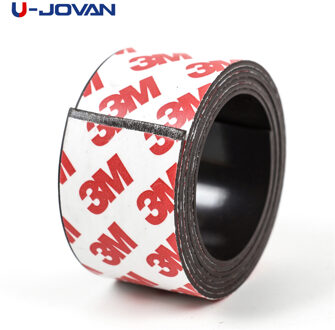 1 Meter 30*1mm zelfklevende Flexibele Magnetische Strip Rubber Magneet Tape breedte 30mm dikte 1mm