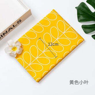 1 Meter Katoen Twill Gedrukt Doek Kinderen Cartoon Twill Stof Kussenslopen Zijn Single-Bed Stof Door De Werf geel lobule