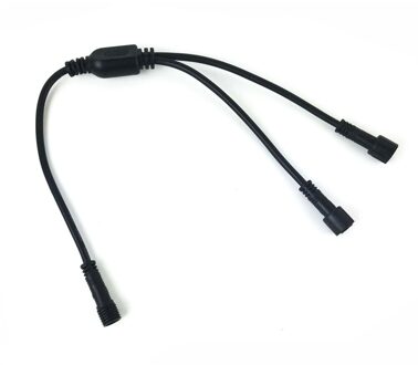 1 meter waterdichte snoerverlengkabel en shuntsnoer Licht Groen