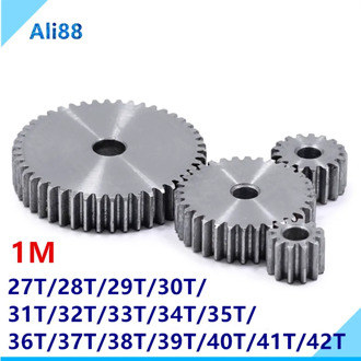 1 Mold gears is 45 # steel pinion and rack straight gear is gear 10 mm thickness gear wheel 27 to 42 tooth hole process