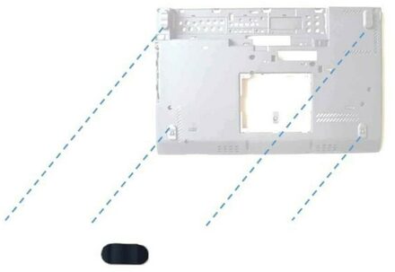 1 Notebook Rubber Foot for Lenovo ThinkPad X220 X230 & etc. - small