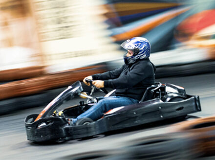 1 of 2 heats karten bij Indoor Karting Middelburg