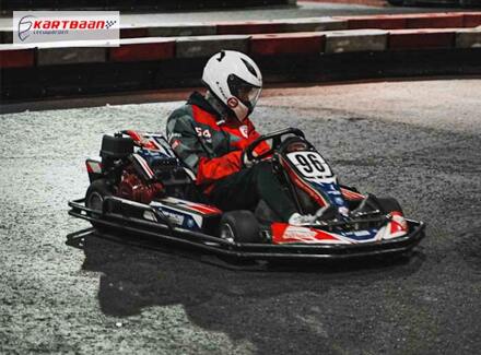 1 of 2 heats karten bij Kartbaan Leeuwarden