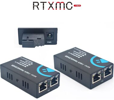1 Paar 10/100M Fast Ethernet Switch Converter 20Km Ethernet Fiber Optische Media Converter Single Mode 2 * RJ45 En 1 * Sc Fiber Poort