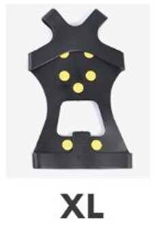 1 Paar 10 Studs Anti-Slip Ice Gripper Spike Winter Klimmen Anti-Slip Sneeuw Spiked Grips Cleats Over schoenen Covers Stijgijzers XL