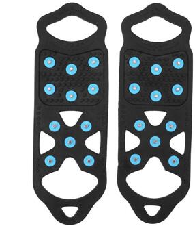 1 paar 11 Studs Anti-Slip Ice Gripper Spike Winter Klimmen Anti-Slip Sneeuw Spikes Grips Cleats Over schoenen Covers Stijgijzers