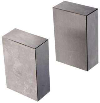 1 Paar 123 Blokken 1-2-3 Ultra Precisie 0.0002 Gehard Zonder Gaten