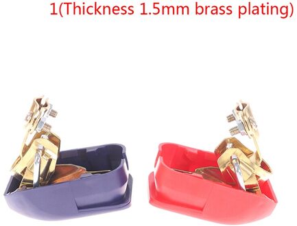 1 * Paar 12V Quick Release Batterij Terminals Klemmen Voor Auto Boot Motorfiets zwart