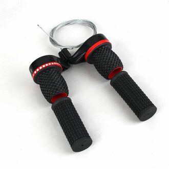1 Paar 18 Speed Twist Grip Speed Shifters Fiets Speed Shifter Mtb Road Mountainbike Snelheid Un-Siamese Derailleur
