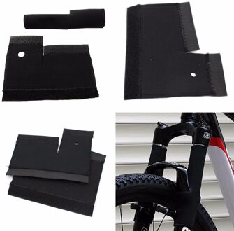 1 Paar/2 Stuks Beschermende Fiets Frame Chain Protector Fietsen Mountainbike Stay Voorvork Bescherming Guard Pad Wrap cover