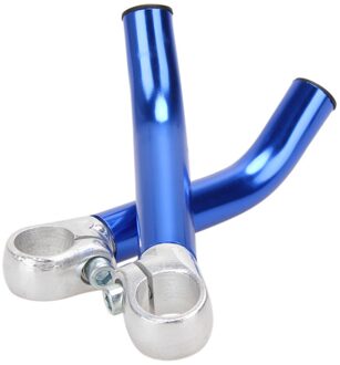 1 Paar 22.2Mm Fiets Rest Shofar Stuur Clip Op Aero Bars Stuur Fiets Aluminium Mtb Road Fietsen Stuur #4 Blauw