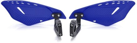 1 Paar 22 Mm Motorcycle Hand Guard Handvat Protector Shield Motorbike Motocross Winddicht Stuur Handguards Bescherming Gear blauw