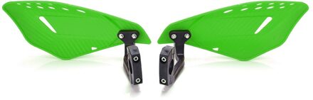 1 Paar 22 Mm Motorcycle Hand Guard Handvat Protector Shield Motorbike Motocross Winddicht Stuur Handguards Bescherming Gear groen