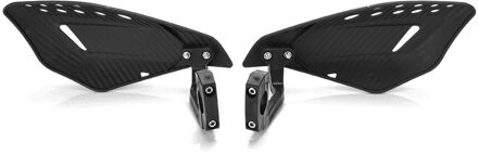 1 Paar 22 Mm Motorcycle Hand Guard Handvat Protector Shield Motorbike Motocross Winddicht Stuur Handguards Bescherming Gear zwart