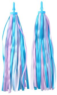 1 Paar 30 Cm Fiets Scooter Stuur Kleurrijke Lint Fietsaccessoires Fietsstuur Streamer
