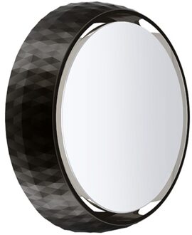 1 Paar 360 Graden Auto Blind Spot Spiegels Verstelbare Auto Achteruitkijkspiegel Bolle Spiegel Voor Auto Reverse Groothoek Voertuig Parking spiegels zwart