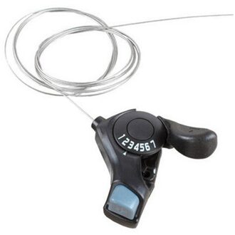 1 Paar 3X7 Speed Duim Gear Shifter Hendels Voor Moutain Fiets Combo Met Innerlijke Verschuivingen Kabels Fiets Accessoires rw rechtsaf