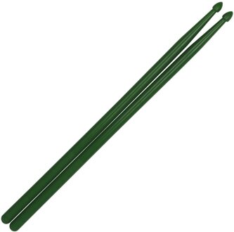 1 Paar 5A Drumsticks Professionele Lichtgewicht Nylon Stick Voor Jazz Drum Stok Percussie Instrument Accessoires Drum Stok Nylon donker groen
