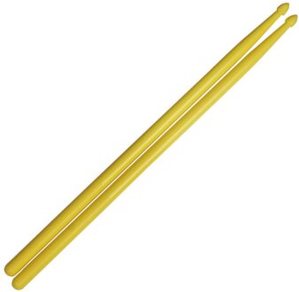 1 Paar 5A Drumsticks Professionele Lichtgewicht Nylon Stick Voor Jazz Drum Stok Percussie Instrument Accessoires Drum Stok Nylon geel