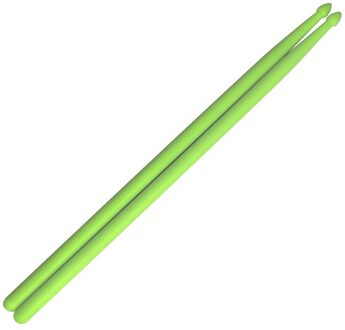1 Paar 5A Drumsticks Professionele Lichtgewicht Nylon Stick Voor Jazz Drum Stok Percussie Instrument Accessoires Drum Stok Nylon licht groen