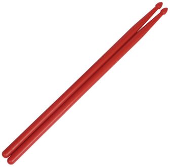 1 Paar 5A Drumsticks Professionele Lichtgewicht Nylon Stick Voor Jazz Drum Stok Percussie Instrument Accessoires Drum Stok Nylon Rood