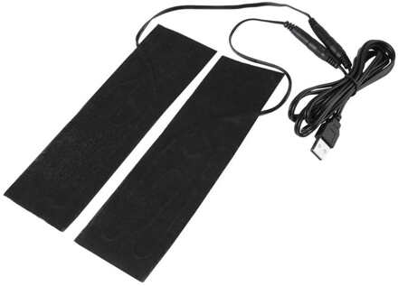 1 Paar 5V Usb Elektrische Verwarming Pad Carbon Fiber Verwarmd Vel Winter Warmer Element Film Heater Voor Inlegzolen