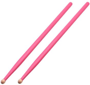 1 Paar 7A Maple Drum Sticks Voor Kids Houten Antislip Drumsticks Elektronische Drum Rack Drumsticks Jazz Drum Percussie Instrument roze