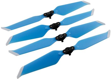 1 Paar 8743F Opvouwbare Propellers Kleurrijke Quick Release Low Noise Schroefbladen Voor Dji Mavic 2 Pro Zoom Drone blauw