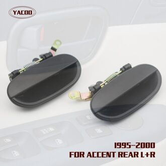 1 PAAR ACHTER EXTERIEUR DEURKLINK VOOR HYUNDAI ACCENT 1995 1996 1997 1998 1999 OEM: 83650-22000 83660-22000