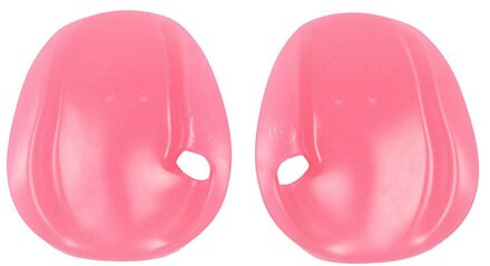1 Paar Agility Hand Peddels Zwemmen Zwemvliezen Duiken Handschoenen Training Zwemmen En Duiken Handschoenen Roze / M