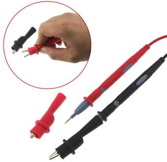 1 Paar Alligator Krokodil Test Clips Klemmen Voor Multimeter Tester Probe Elektrische Clamp Testen Probe Meter