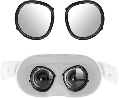 1 Paar Anti-Blauw Lenzenvloeistof Lens Voor Oculus Quest 2 Vr Accessoires Beschermende Glas Magnetische Glazen Lens Voor Quest2 oculus Rift S 1 paar
