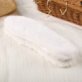 1 Paar Anti Koude Wol Gemengd Schoen Pads Winter Warm Inlegzolen Zachte Dikke Binnenste Zolen Snowboots Unisex Winter Outdoor warm Houden Beige / 4