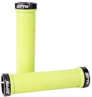 1 Paar Anti Slip Grips Fietsen Afsluitbare Handgreep Voor Mtb Vouwfiets Stuur Fiets Onderdelen Geel