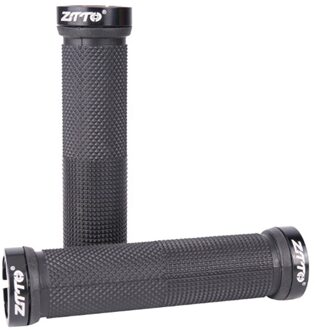 1 Paar Anti Slip Grips Fietsen Afsluitbare Handgreep Voor Mtb Vouwfiets Stuur Fiets Onderdelen zwart