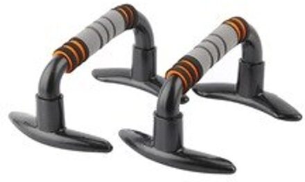 1 Paar Antislip Afneembare Grey Push Up Bars Stands Praktische Borst Spier Training Fitness Tool I-Vormige push-Ups Bars