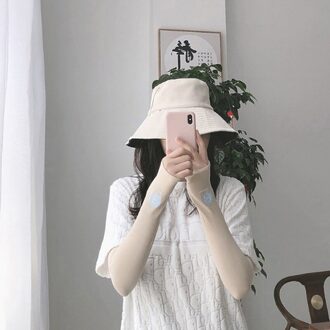 1 Paar Arm Mouwen Zon Uv Bescherming Hand Cover Mouw Cooling Warmer Running Vissen Fietsen Ski Muggenmelk Mouwen kakhi