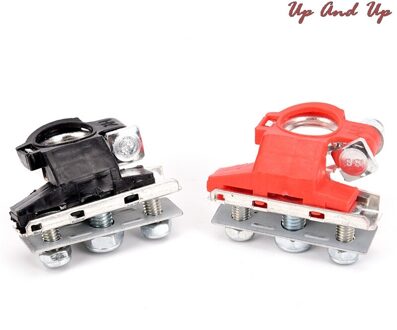 1 Paar Auto Batterij Terminal Connector Batterij Paar 12V Quick Release Batterij Klemmen