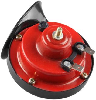 1 Paar Auto En Motorfiets Elektrische Claxon Slak Fluitje Hoorn 12V Air Tweeter 4 Inch Hoorn Universele
