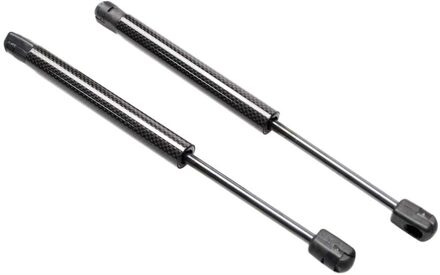 1 paar Auto Gasveer Til Ondersteuning Demper Voor RENAULT 19 II Cabriolet D53C Convertible 1992-1996 Achter boot Trunk 160 mm zwart koolstofvezel