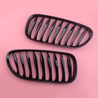 1 Paar Auto Glossy Black Front Nier Roosters Fit Voor Bmw Z4 E85 E86 Coupe 2DR 2003 2004 2005 2006 2007 51137051957