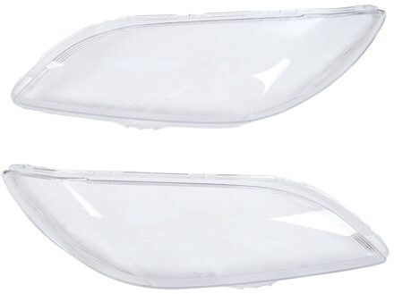 1 Paar Auto Links & Rechts Koplamp Cover Waterdichte Clear Koplamp Lens Shell Cover, voor Mazda 3 2006