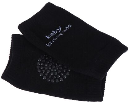 1 Paar Baby Knee Pads Protector Kids Kinderen Veiligheid Kruipen Elleboog Kussen Zuigelingen Knee Pads Protector Beenwarmers Baby zwart