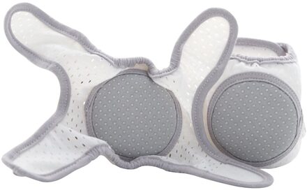 1 Paar Baby Knie Pad Non Slip Kruipen Elleboog Kussen Kids Jongens Meisjes Knie Ondersteuning Protector Veiligheid Kneepad Been Warmer Grijs