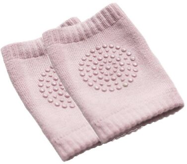 1 paar baby kniebeschermers kids veiligheid kruipen elleboog kussen pad infant peuters baby been warmer knie ondersteuning protector baby knieschijf Roze